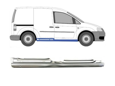 Порог ремкомплект порог правая 4d pvw76019br фото №1