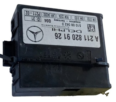 Mercedes-benz sl модуль сигналізація a2118209126 фото №1