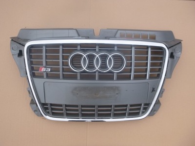Audi a3 s3 ii 2 8p lift 08-13 решётка радиатора решётка радиатора фото №1