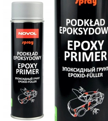 NOVOL PAGRINDAS EPOKSYDOWY PILKAS SPRAY 500ML 