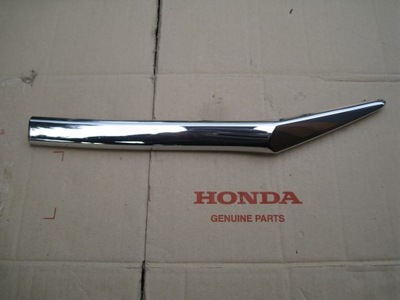Молдинг левая хром na решётка радиатора honda hrv 2015-2017r przed lift фото №1