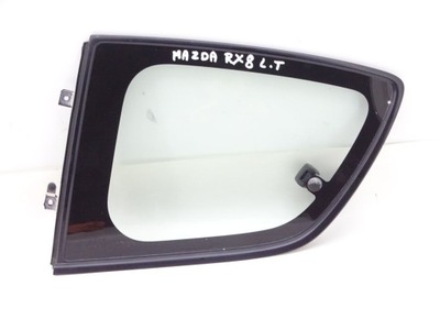 Mazda rx-8 03-12 стекло дверь левый задняя фото №1
