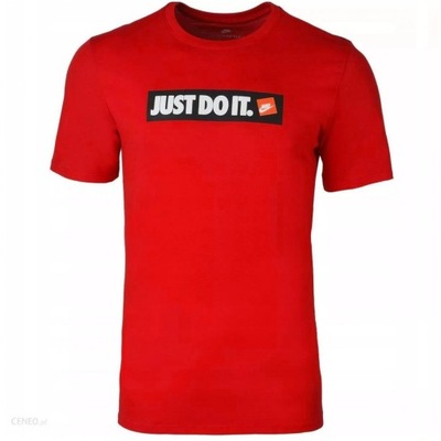 Nike męski t-shirt koszulka czerwona Just Do It AA6412-657 L