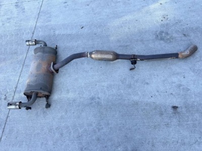 Mazda mx-5 mx5 nc 05-15 гасник вихлоп труба вихлопна фото №1