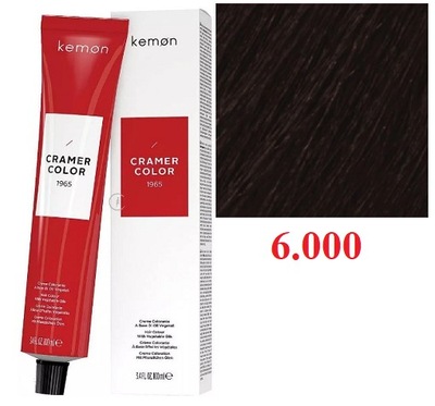 KEMON CRAMER COLOR farba do włosów 100 ml Nr 6.000