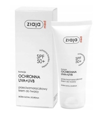 Ziaja Med Krem 50 ml przeciwzmarszczkowy SPF 50