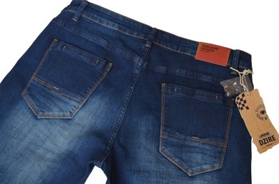 DŁUGIE spodnie jeans CLUBING pas 90-92cm W32 L36
