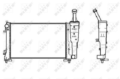 AUŠINTUVAS VANDENS NRF 53247A 