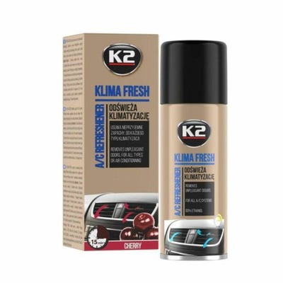 K2 Klima Fresh 150ml Cherry do klimatyzacji