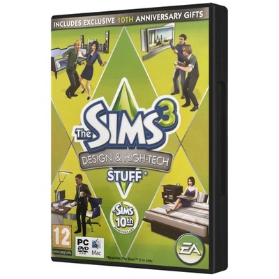 THE SIMS 3 DESIGN & HIGH-TECH STUFF PC