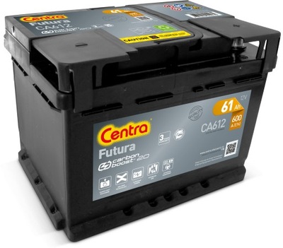 АККУМУЛЯТОР CA612 CENTRA FUTURA 61AH 600A P+