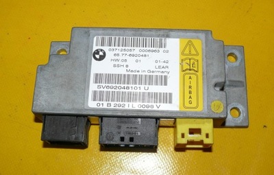 Модуль подушок повітряних подушка безпеки bmw 7 e65 фото №1