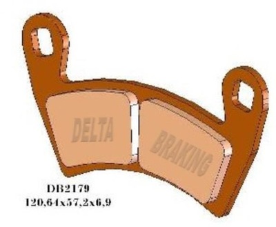 DELTA BRAKING KLOCKI HAMULCOWE KH452 POLARIS RZR - DB2179MX-D DB2179QD-D DB