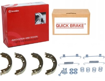 Гальмівні колодки+ пружини kia sportage ii 2.0 2004- фото №1