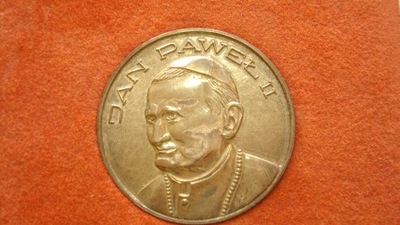 MEDAL Jan Paweł II 1982 Częstochowa SREBRO