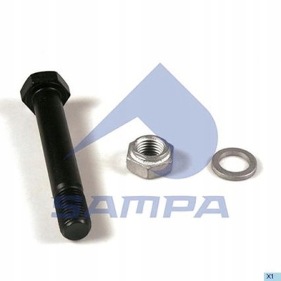 Болт ресора m30x190 bpw kpl. sampa фото №1