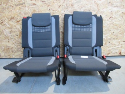 Vw touran i 1t сиденье 3 ряд левый i правый фото №1