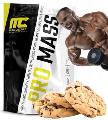 GAINER NA MASE Muscle Care Pro 1000g ciasteczkowy