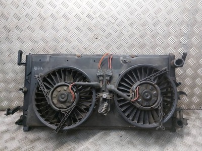 Радіатор комплект + вентилятори volkswagen transporter t4 2.4 d фото №1