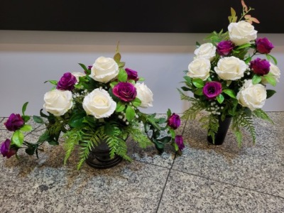 KOMPLET STROIK + BUKIET NA GRÓB CMENTARZ