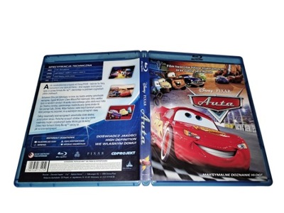 Auta / Cars / Disney Pixar / Polskie Wydanie / Blu Ray