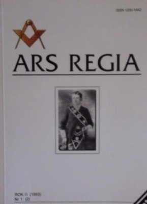 Ars Regia nr 1 1993 czasopismo