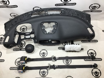 Kia soul 3 iii приборная панель консоль подушка безопасности подушки безопасности ремни фото №1