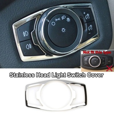 FOR FORD ESCAPE KUGA 2017 2018 2019 CHROME LIGHT SWITCH ПАНЕЛЬ AC AIR~55632