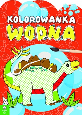 Dinozaury. Kolorowanka wodna - Opracowanie Zbiorowe