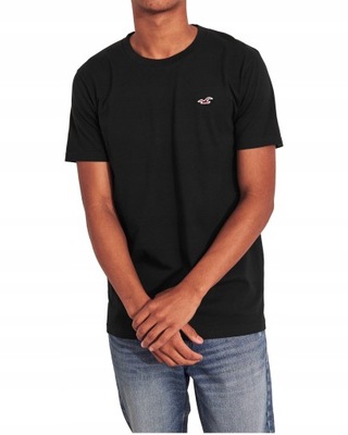 Hollister Black T-Shirt Classic O-Neck _ XL