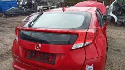 Honda civic ix 11- крышка багажника багажника комплект r81 камера фото №1