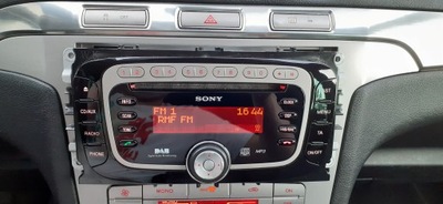 FORD MONDEO MK4 RESTYLING S-MAX MK1 RESTYLING GALAXY MK3 RADIO SONY DAB MP3 2012 R. CÓDIGO  