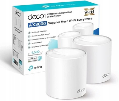 SYSTEM MESH TP-LINK DECO X50 AX3000 Wi-Fi 6 2-PACK