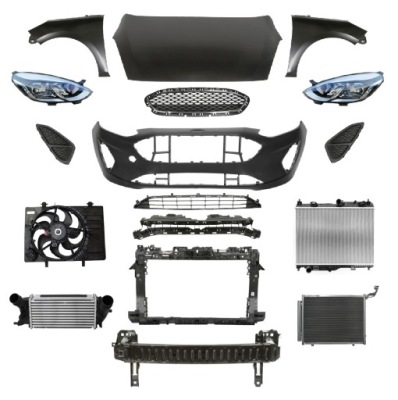 Fiesta 17- перед капот бампер ремень крыло лампа фото №1