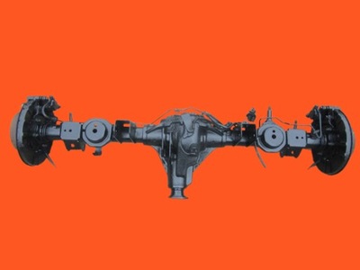 Opel frontera b 2.2d 98-04 мост задняя с abs механическая коробка передач фото №1