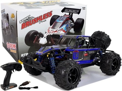 Zdalnie Sterowana Auto Terenowe Buggy 1:18 Niebieskie 45 km/h