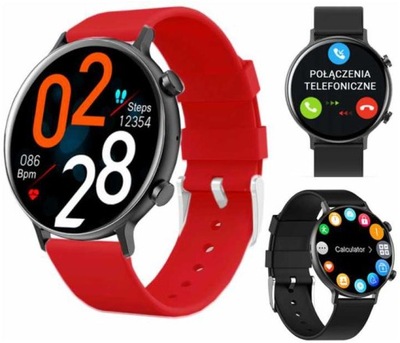 ZEGAREK SMARTWATCH RUBICON RNCE98 CZARNY ROZMOWY