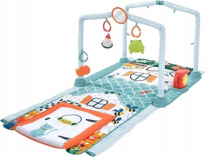 MATA EDUKACYJNA Z DŹWIĘKAMI FISHER PRICE 3W1