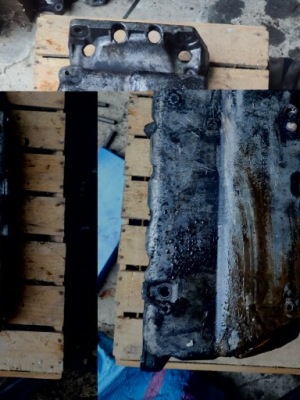 Поддон масляная citroen c5 c4 607 2.0 hdi 9653835680 фото №1