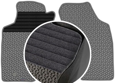 TOYOTA HILUX VII 2005-2015 ALFOMBRILLAS GOMA PARA COCHE EVA ETERNITY  