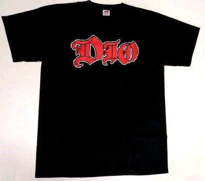 DIO logo hard rock koszulka rozm XXL