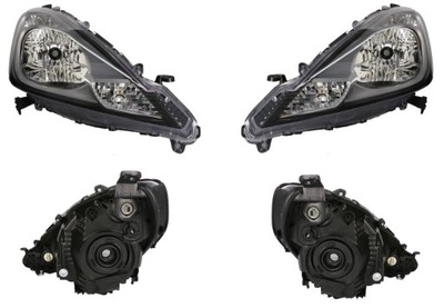 Фара лампа honda jazz fit 11-15 l+p tyc фото №1