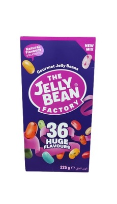 THE JELLY BEAN FACTORY 36 HUGE FLAVOURS 225G