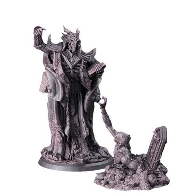 Figurka FOG Draconian necromancer RPG D&D