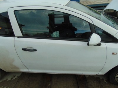 Opel corsa d lift 3d дверь правое перед z474 фото №1