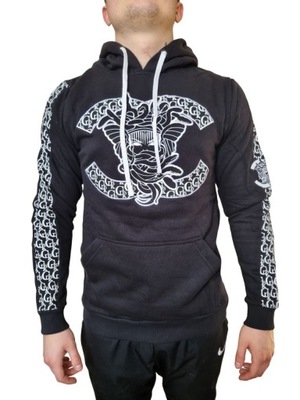 Y3795 Crooks & Castles Hoodie - Medusa BR FLC BLUZA MĘSKA S/M