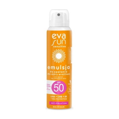 Eva Sun Sensitive emulsja do opalania SPF50 120ml