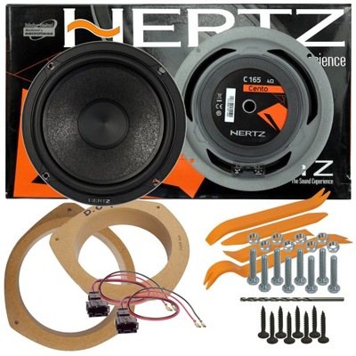 HERTZ C 165 ALTAVOCES AUDI A3 8P SAAB 9.3 PARTE DELANTERA  