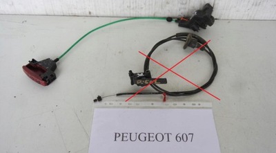 Ручка трос открывания капот ручка сиденье задняя peugeot 607 фото №1