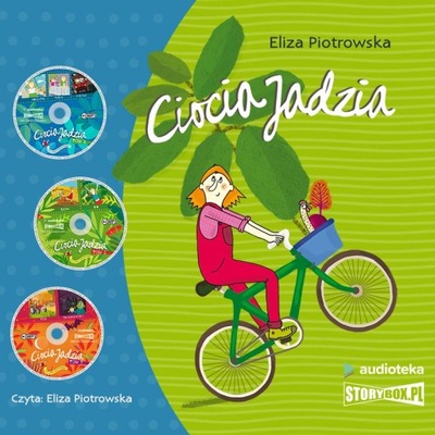 CD MP3 Pakiet Ciocia Jadzia wyd. 2024 Eliza Piotrowska Heraclon Internation
